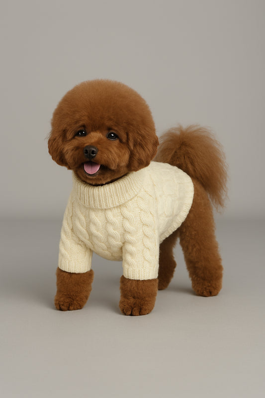 New Knitted Dog Sweater